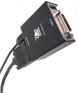 ADDER VGA to DVI-D, USB powered, video converter