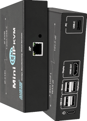 Austin Hughes 1-port IP 1080 USB-C mini KVM Gateway 